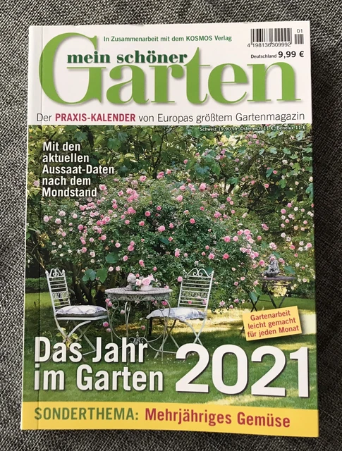 NEU , MEIN schöner Garten , PraxisKalender 2021, Das Jahr Im Garten