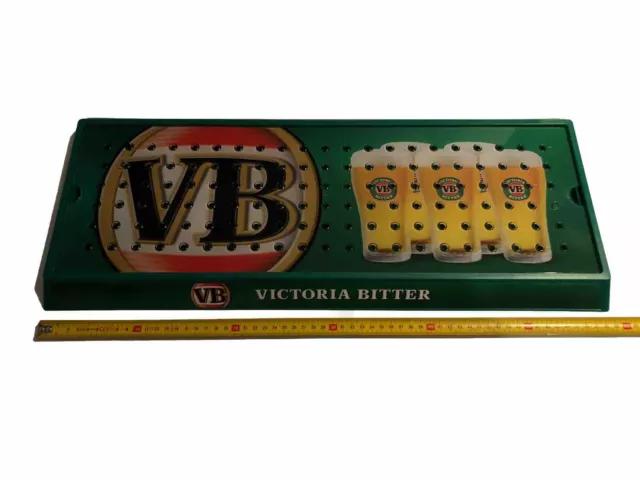 VB Victoria Bitter Beer Plastic Bar Drip Tray New Rare Collectable Hotel Pub Bar 3
