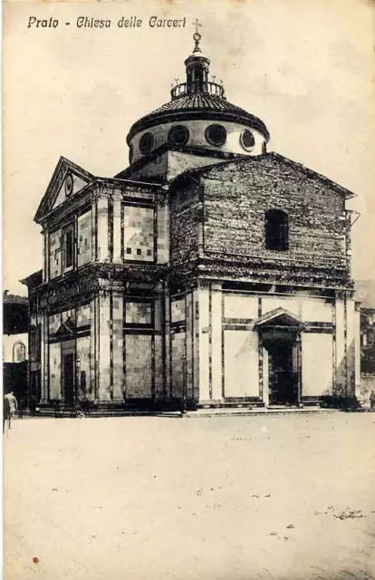 Prato - Chiesa delle Carceri  - cartolina d'epoca non viaggiata