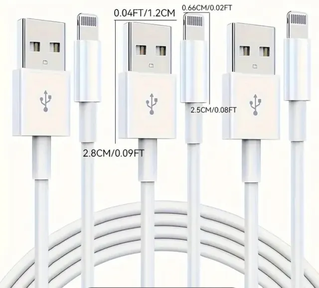 Chargeur lighting Rapide pour Iphone 14 13 12 11 10….Cable USB 2 M