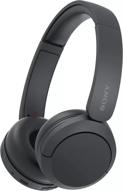 Sony WH-CH520 Kabellose Bluetooth-Kopfhörer - On-Ear-Modell - Schwarz