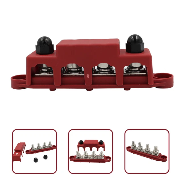 POWER DISTRIBUTION BLOCK Automotive Bus Bar Terminal Busbar £17.09 ...