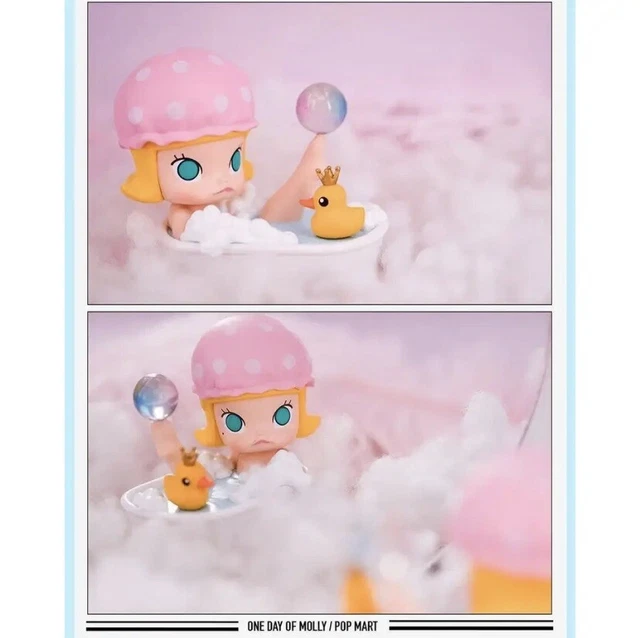 POPMART x KENNYSWORK One Day of Molly Serie: ""Bubble"" Minifigur Designer Spielzeug