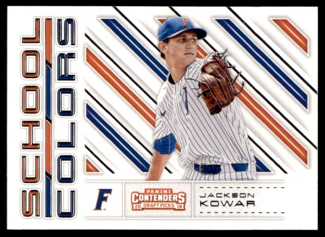 2018 Panini Contenders Draft Picks Game Day Tickets Jackson Kowar Florida Gators