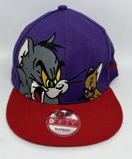 Disney TOM & JERRY Flat Peak Snapback Cap - New Era 9Fifty