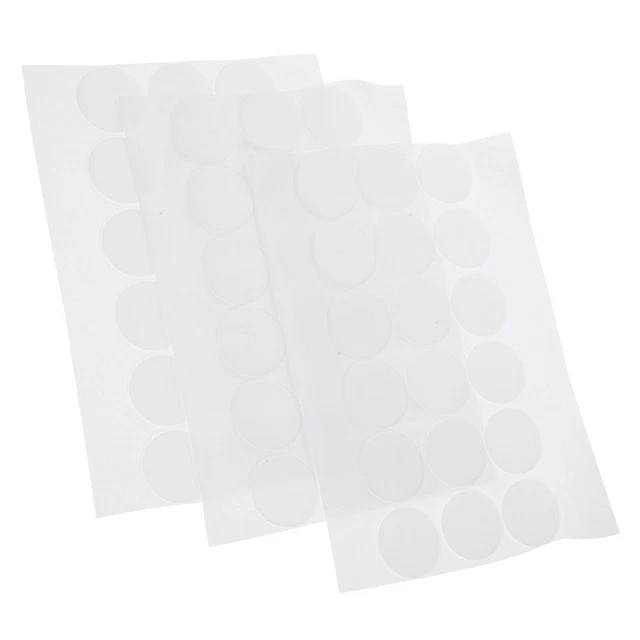 60x Selbstklebende Runde Aufkleber Transparente Kreis-Siegelaufkleber