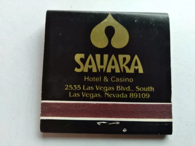 Las Vegas, Nevada "Hacienda Resort hotel And Casino"  Sahara  Matchbook