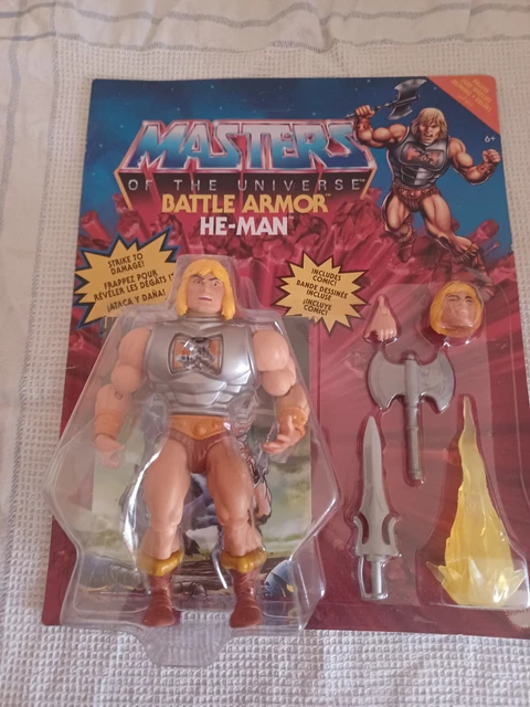 Mattel Masters of the Universe Origins Deluxe He-Man Actionfigur 14cm (GVL76)