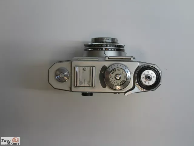 Zeiss Ikon Contina II Kamera für Kleinbild-Film Objektiv Novicar 2,8/45 mm lens 2