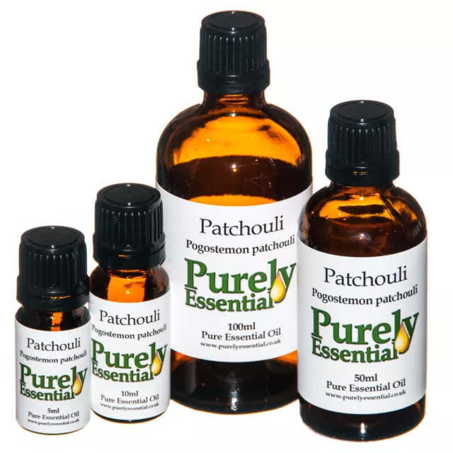 Patchouli Essential Oil 5ml 10ml 50ml 100ml 100% Pure&Natural, Purely Essential