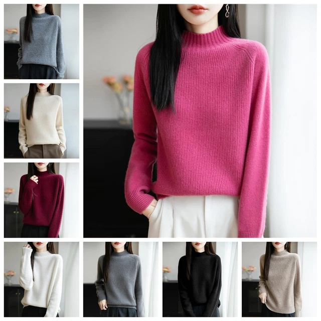 Pull Zara Tricoté Rose Cropped Col V à Volants - Femme Taille M