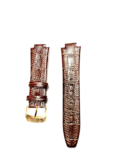 Authentic Invicta Subaqua 16697 Brown Leather 24mm Watch Band