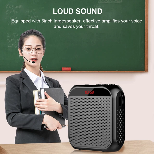 TOUR GUIDES MINI Portable Classroom Voice Amplifier Speech With Wired