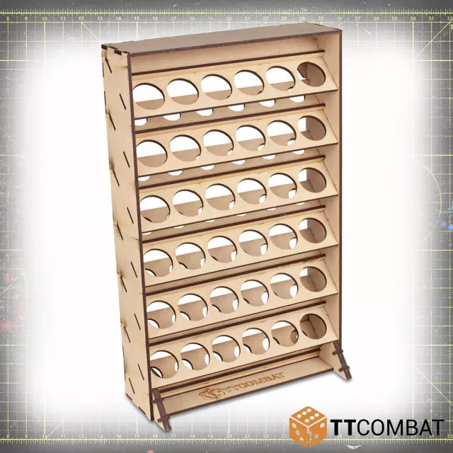 TTCombat & Vallejo BNIB Paint Rack 36