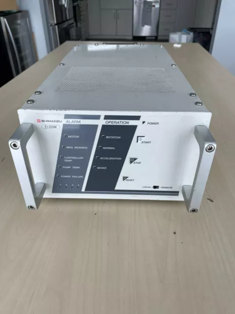 ꙮ Shimadzu EI-203M Turbomolecular Pump Controller TMP Turbo