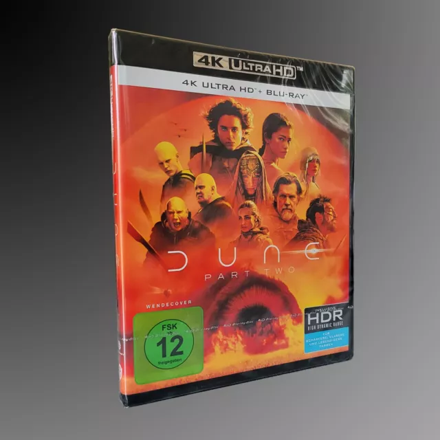 DUNE PART TWO Teil 2 4K Ultra HD + Blu Ray NEU + OVP EUR 22,99 PicClick DE
