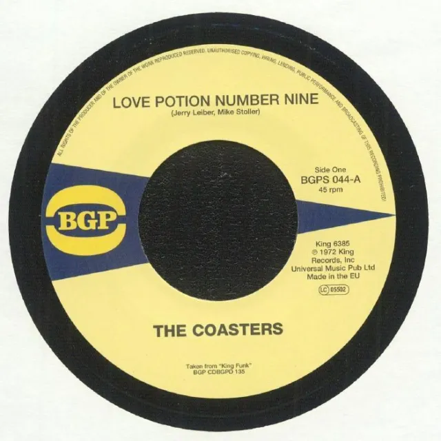 COASTERS, The - Love Potion Number Nine - Vinyl (limited 7")