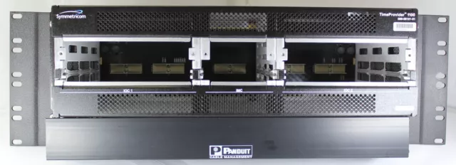 Symmetricom TimeProvider Rear Access 090-58101-01 w/ timeprovider Input Module