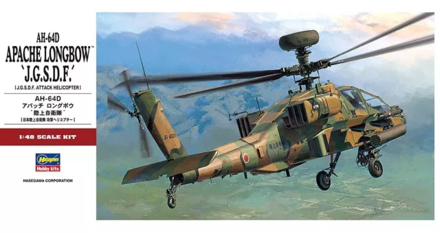 Hasegawa PT42-07242 AH-64D Apache Longbow J.G.S.D.F. 1/48