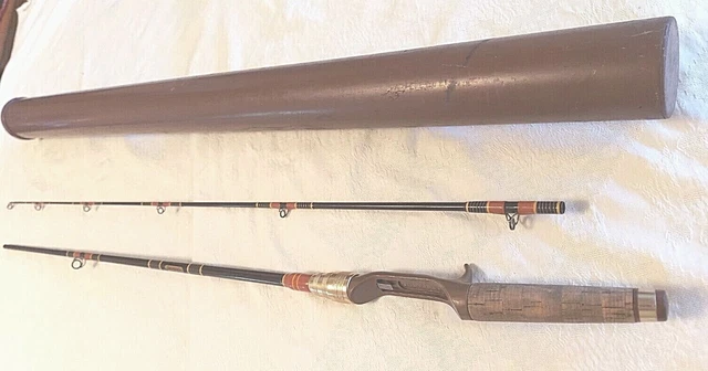 browning silaflex fishing pole model 112920 Vintage 915 Two Piece Spinning Rod 6 1/2' 6 - 10lb L BROWNING SILAFLEX FIBERGLASS Casting Rod.