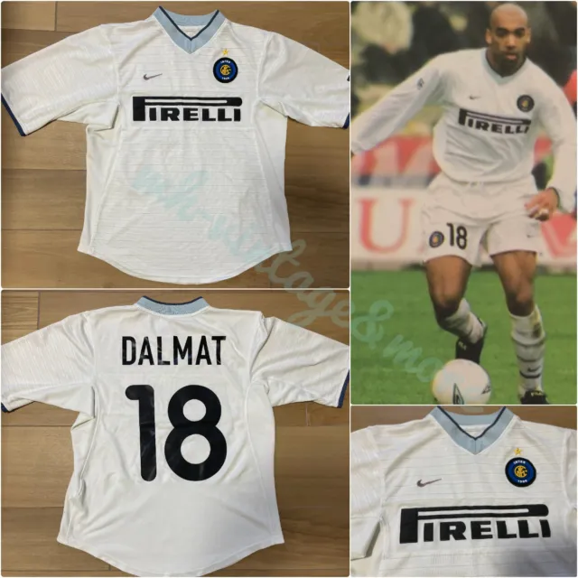 Maglia Shirt Trikot Camiseta Fc Inter Milan Nike away 2000/01 Dalmat Originale