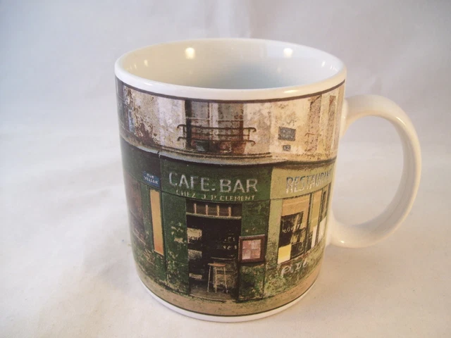 Sakura Restaurant Row Art in Motion Chiu Tak Hak Coffee Mug Chez Cafe Bar