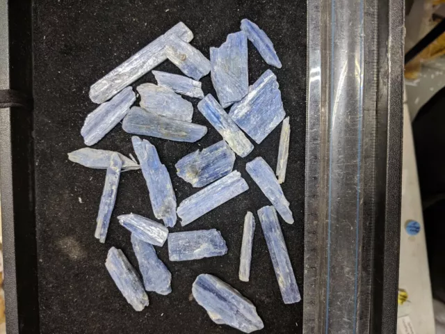 4oz 1/4lb Bulk Blue Kyanite Blades Crystals Wholesale Parcel natural stones