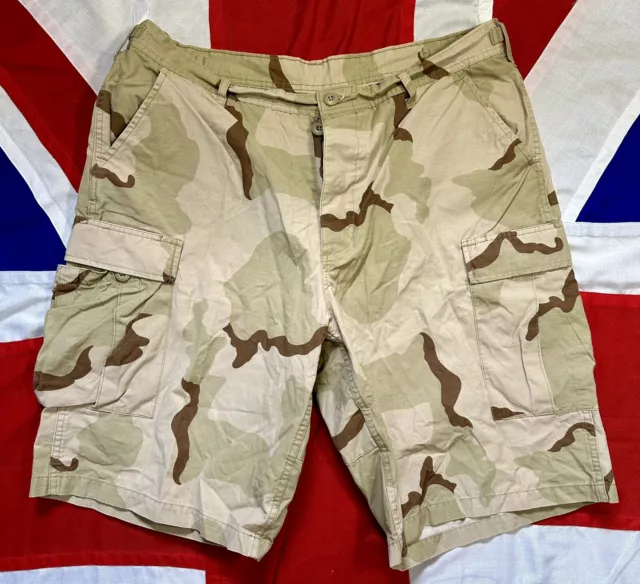 american army 3 colour desert BDU shorts