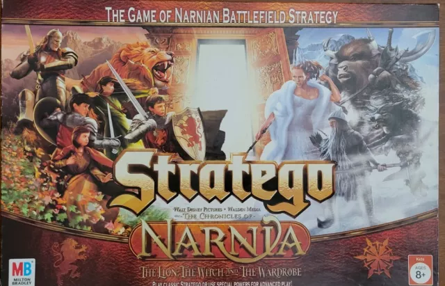 2005 Narnia Stratego Game by Milton Bradley Complete