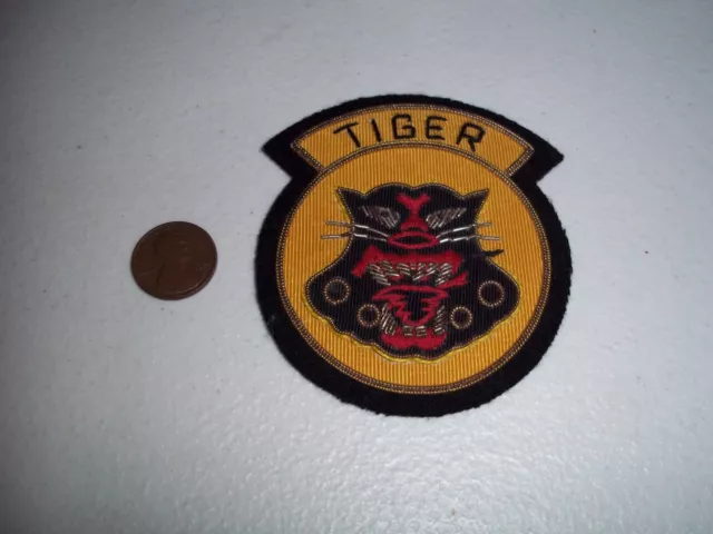 Us Army Tiger Tank Destroyer Division Bullion Patch Us Army Tiger Tank Destroyer Division Bullion Patch