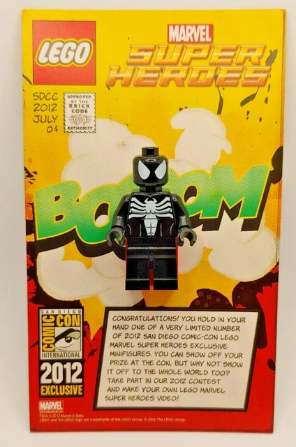 LEGO SDCC COMIC-CON Spider-Man in Black Symbiote Costume $1,650.00 