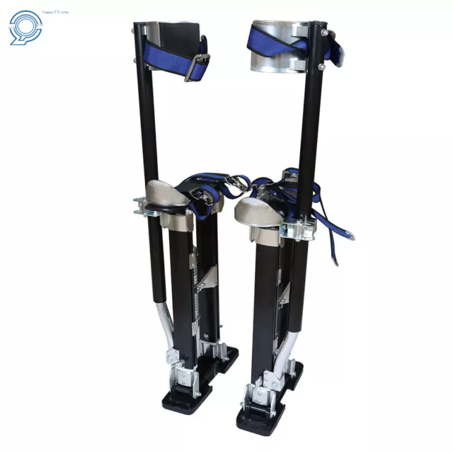 Drywall Stilts Painters Walking Finishing Tools - Adjustable 15" - 23" Black New