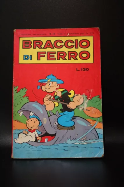 Fumetto Braccio Di Ferro N. 12 - 3 Giugno 1972