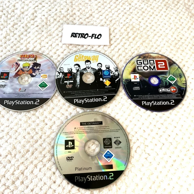 Lot de 6 Jeux PS2 HS Rayés à Restaurer - Playstation 2