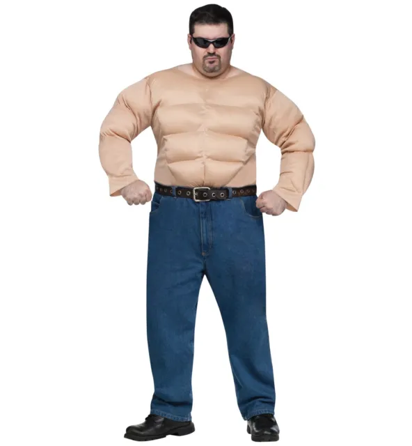 STRONG MAN RAMBO Bodybuilder Wrestler Funny Mens Costume Muscle Shirt ...