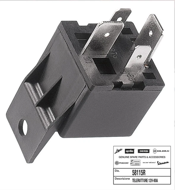 Interrupteur Contacteur Moto V Parts Contacteur à Clé Bihr Piaggio X8 125/200 - X9 125/200/250 - Foto 12