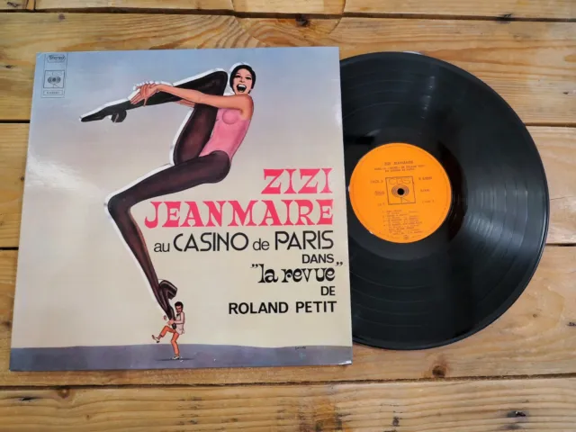 Zizi Jeanmaire Au Casino De Paris Lp 33T Vinyle Ex Cover Ex Original 1970
