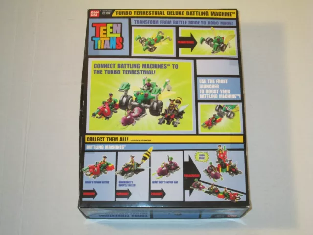 Machine de combat de luxe Teen Titans Turbo terrestre BanDai lâche 3