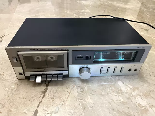 Vintage FISHER CR-3000 stereo cassette deck