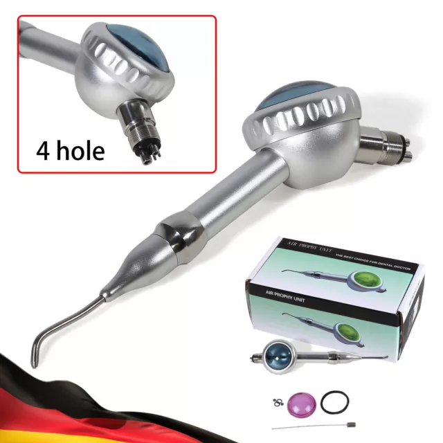 Dental Air Flow Polisher Teeth Prophy Pulverstrahlgerät Handy Prophylaxe 4Hole