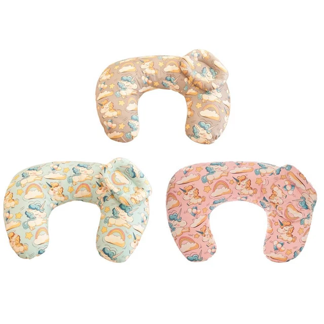 2 piezas/juego de almohadas ajustables para lactantes en forma de Cojín de cintura cuidado del bebé