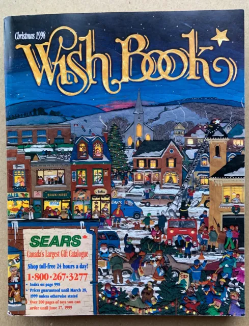 Sears Christmas Wish Book Canada 1998
