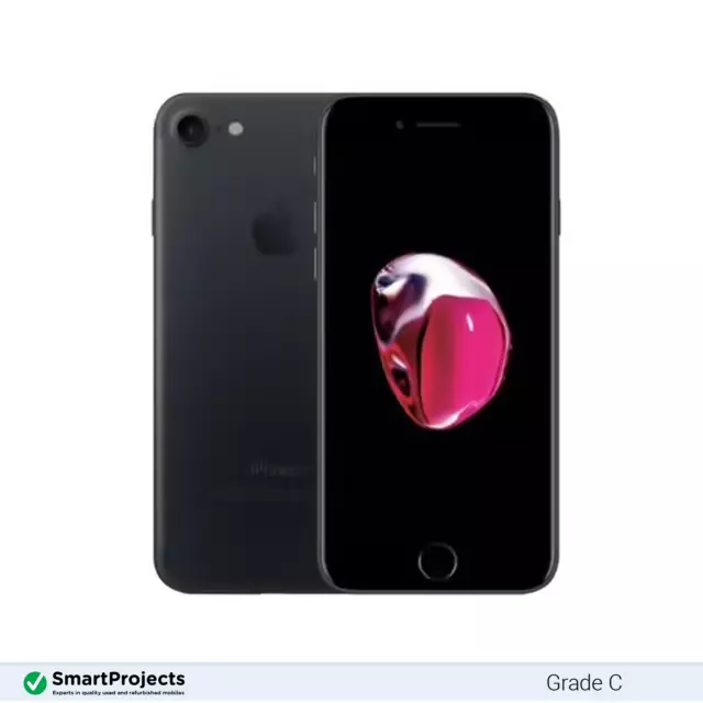 Apple iPhone 7 Noir  32GB État correct Débloqué smartphone