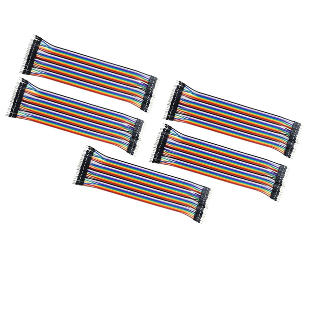 ligne de fil de pain de pain 5 pcs 40pin 2.54 espacement mâle à mâle pain de