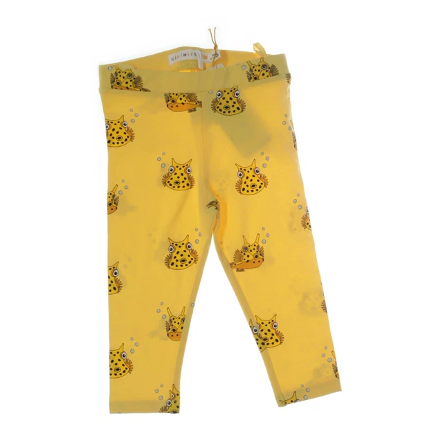 Minimarket, Leggings, Größe: 74/80, Gelb/Mehrfarbig, Baumwolle/Elasthan