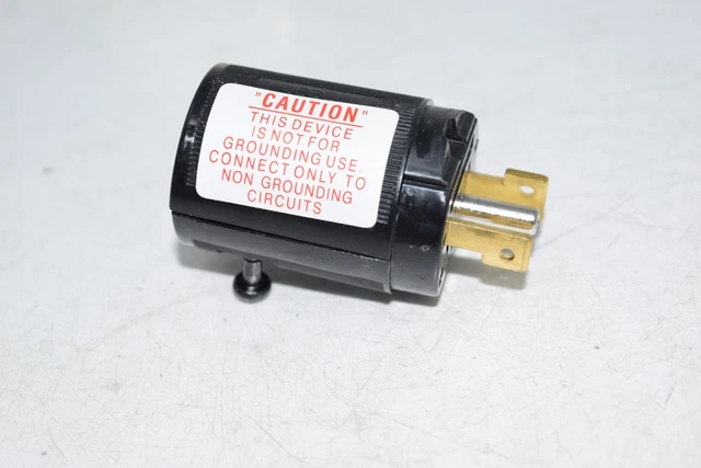 NEW HUBBELL HBL7485V 15A Midget Locking Plug 3P 3W 120/240VAC ML-3P BK