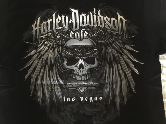 T-shirt Harley-Davidson London England - Homme Noir Taille XXL - Coton - Edition Limitée Stedman