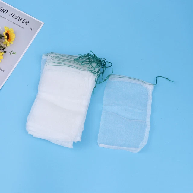 25 un. Bolsa de barrera mosquitera insectos planta de jardín flor fruta bolsa protectora