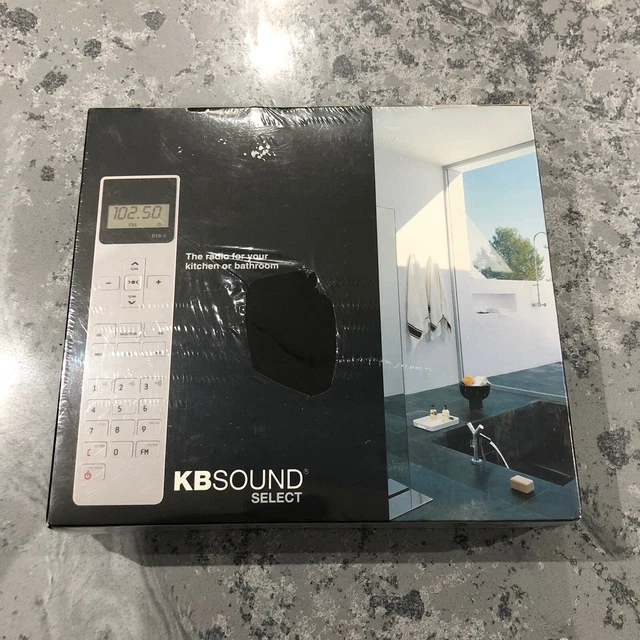 KB SOUND SELECT 40305 FM Radio 2.5" Ceiling Speaker System - Bathroom ...