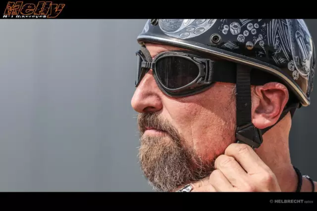 HELLY - No.1 Bikereyes® | Bikerbrille | Motorradbrille | Chopper Brille